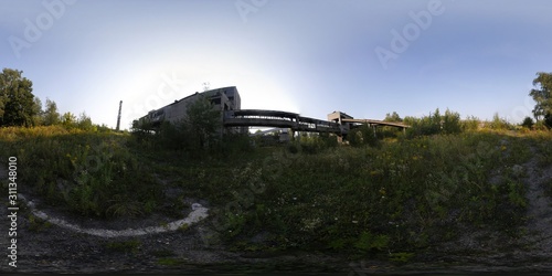Abandoned Coal Mine 360 Panorama © Ruchacz