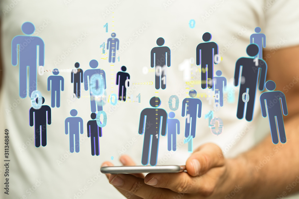 Social networking scheme - Mixed media Social networking scheme - Mixed media