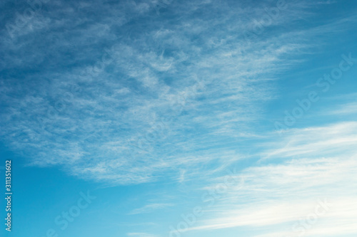 blue sky background with clouds