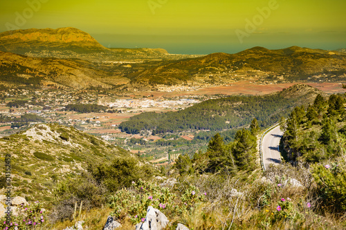 Spanish mountains landscape photo