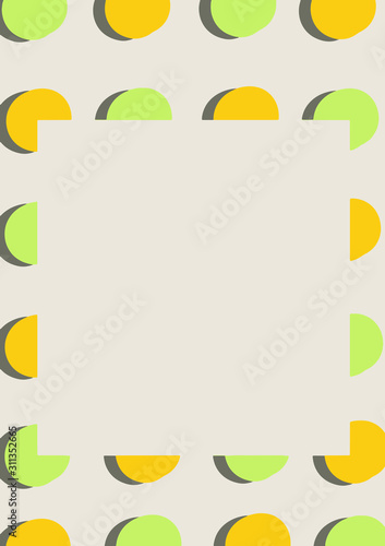 Seamless abstract hand drawn dot shapes pattern texture. Simple modern polkadot print in vector. Hand drawn hipster stylish pattern. Good as a template for your design. New Year 2020 template.