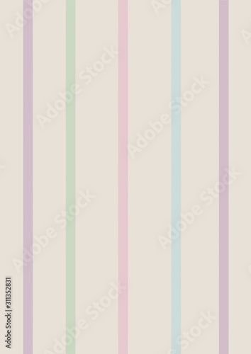 Template with straight vertical lines soft pastel backgrounds.Trendy geometric covers design for posters,magazines,cards,covers,flyers. Image Illustration
