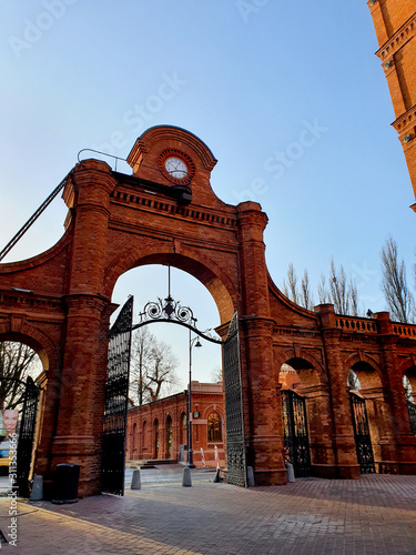 Manufaktura, budynki fabryczne. Łódź, Polska.