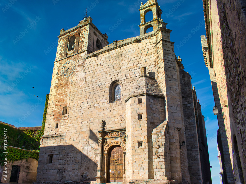 Iglesia de San Mateo en Cáceres