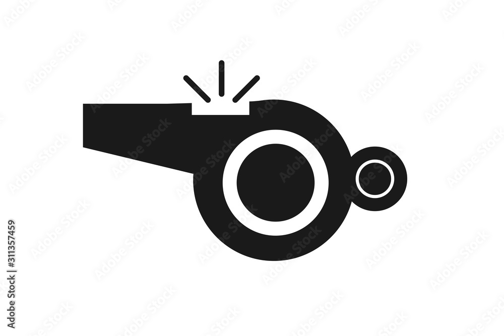 whistle icon vector whistle icon vector