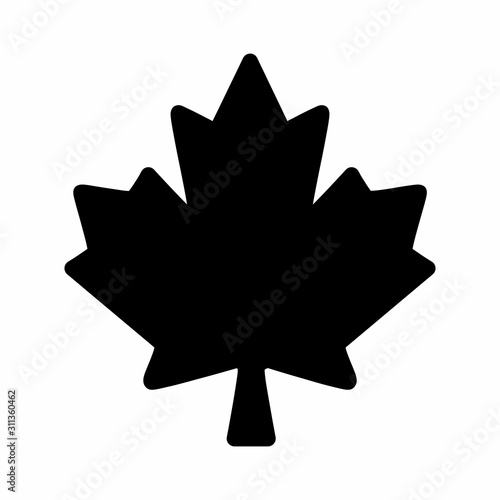 Maple leaf icon