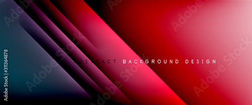 Trendy simple fluid color gradient abstract background with dynamic straight shadow line effect. Vector Illustration For Wallpaper, Banner, Background, Card, Book Illustration, landing page
