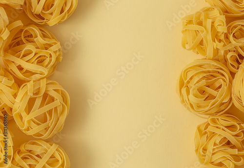 Pasta tagliatelle food pattern