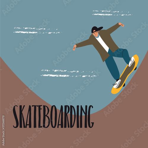 Skateboarding