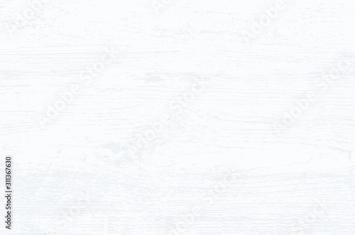 White wood plank texture vector background.