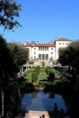 miami, florida, usa, Vizcaya Museum & Gardens, garden, palace, architecture, building, historic, park, © Oleksandr