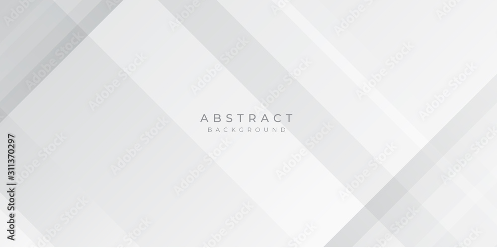 Modern Grey Silver White Line Abstract Background for Presentation Design Template. Suit for corporate, business, wedding, and beauty contest.