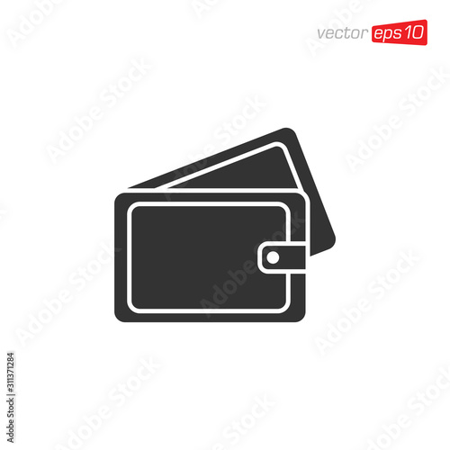 Wallet Money Icon Design Vector Template