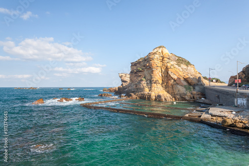 Abandoned abalone field at Yehliu