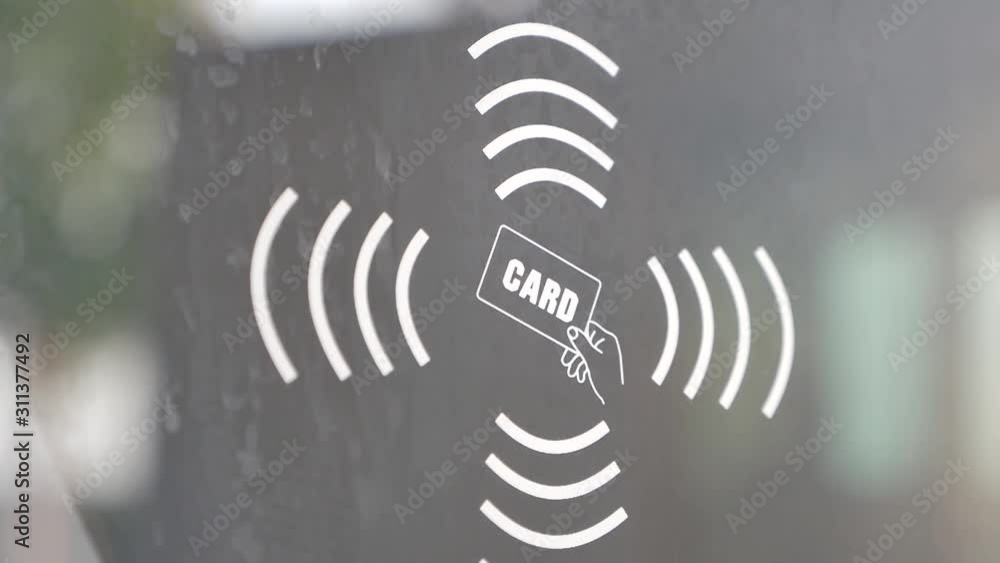Card Scaning Screen Sign for Automatic Doors or Gate Card Scaning Screen Sign for Automatic Doors or Gate