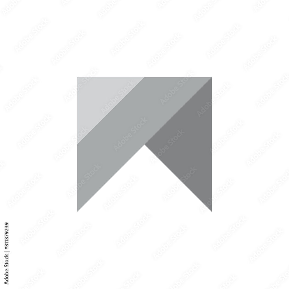 ribbon paper fold decoration quality symbol vector ribbon paper fold decoration quality symbol vector