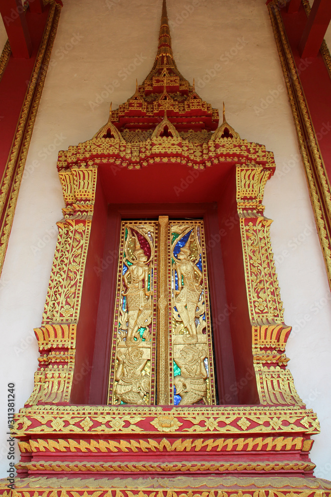 buddhist temple (Wat Ho Phra Keo) in vientiane (laos)