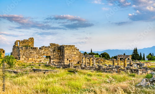 North Byzantine Gate at Hierapolis in Pamukkale, Turkey © Leonid Andronov