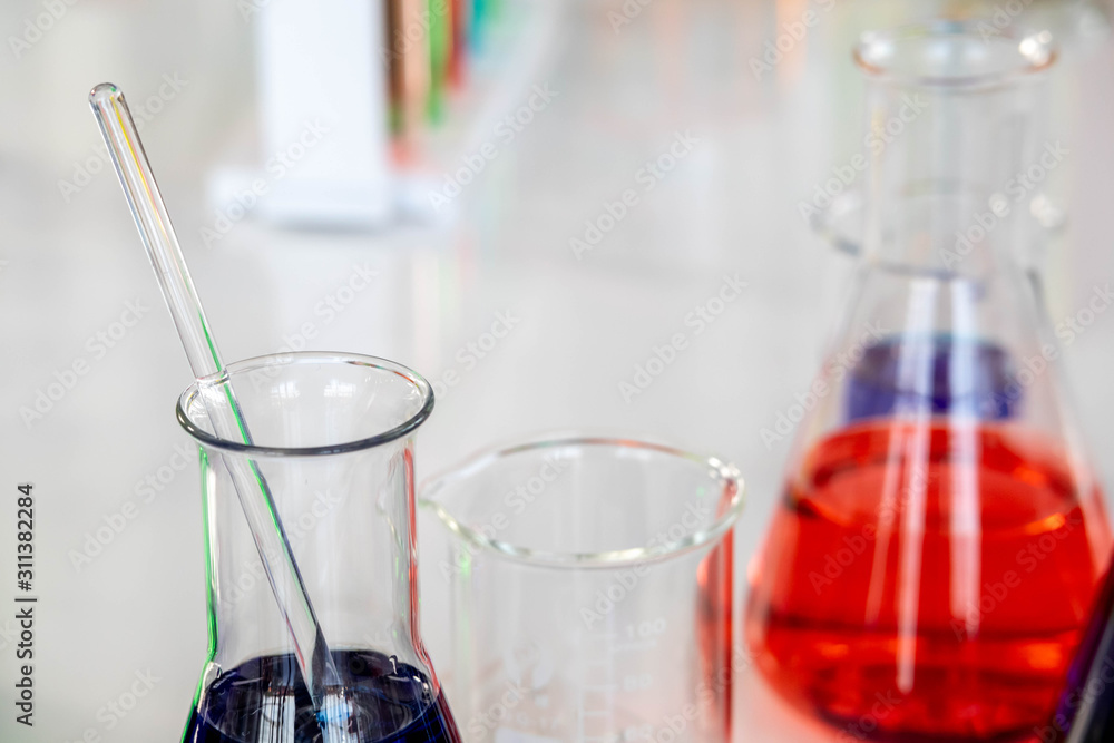concept of medical, chemicals or scientific laboratory research and Innovation in the laboratory. Scientific equipment for laboratory use Various laboratory equipment for laboratories concept of medical, chemicals or scientific laboratory research and Innovation in the laboratory. Scientific equipment for laboratory use Various laboratory equipment for laboratories