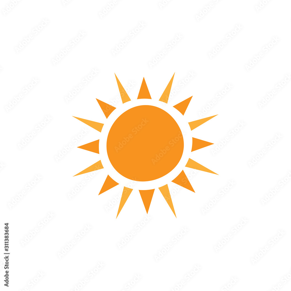 sun logo vector design template. sun icon element collection. sun logo vector design template. sun icon element collection.