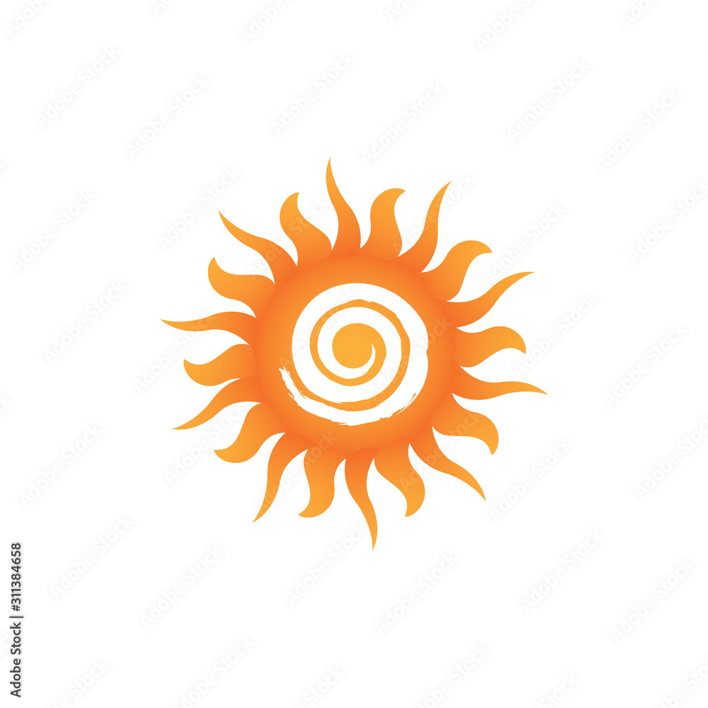 sun logo vector design template. sun icon element collection. sun logo vector design template. sun icon element collection.