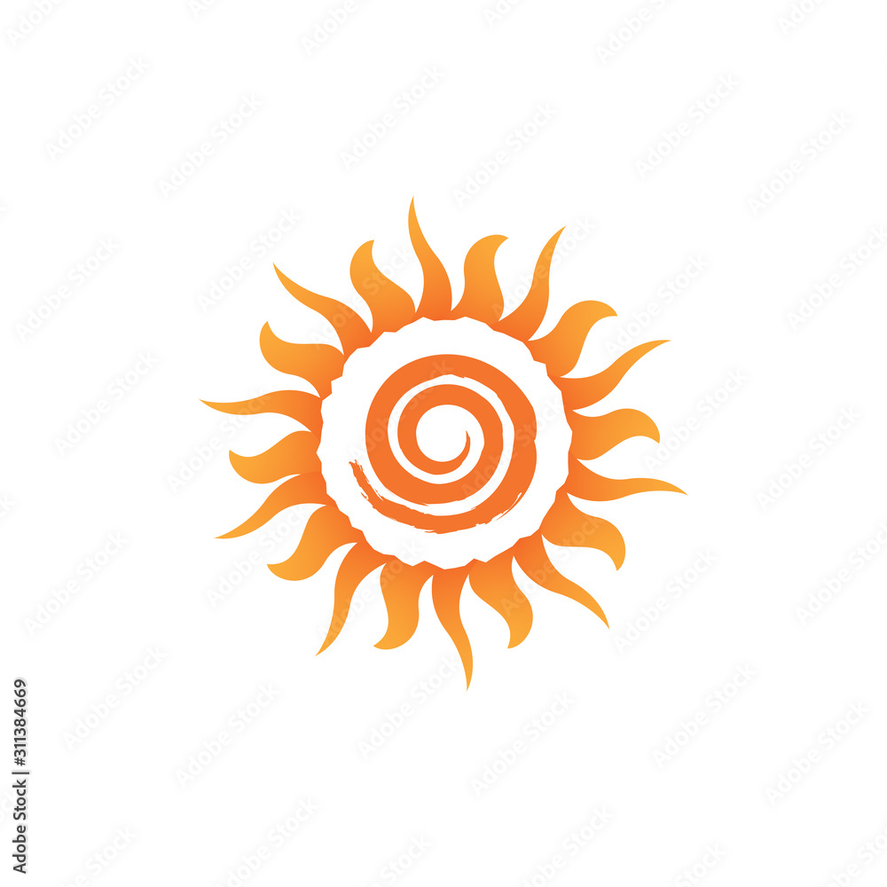 sun logo vector design template. sun icon element collection. sun logo vector design template. sun icon element collection.