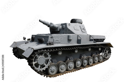 German medium tank PZ KPFW IV AUSF F1