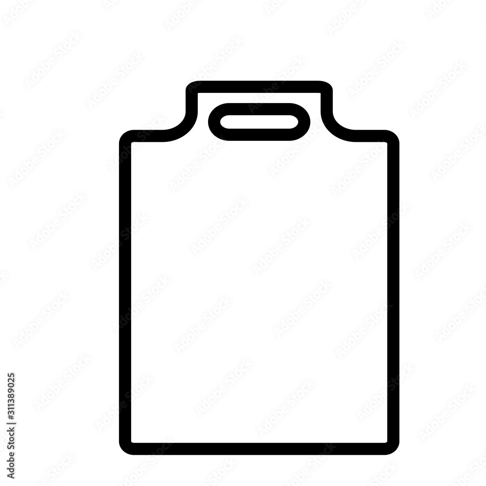 Cutting Board Icon Vector Simple Design Cutting Board Icon Vector Simple Design