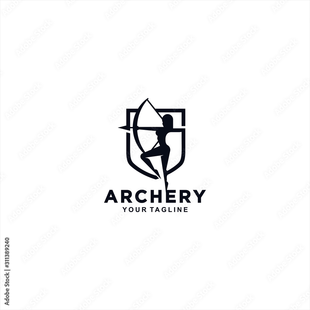 Archery logo design template inspiration Archery logo design template inspiration