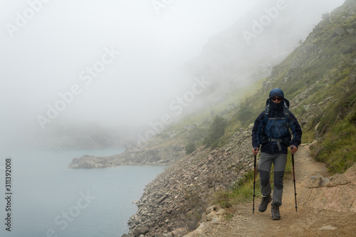 brume sur Estaubé