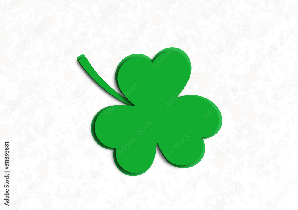 Shamrock clover leaf icon. Creative design element for St. Patrick's Day. Shamrock clover leaf icon. Creative design element for St. Patrick's Day.