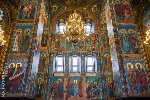 The Church of the Savior on Spilled Blood  Saint Petersburg  Russia