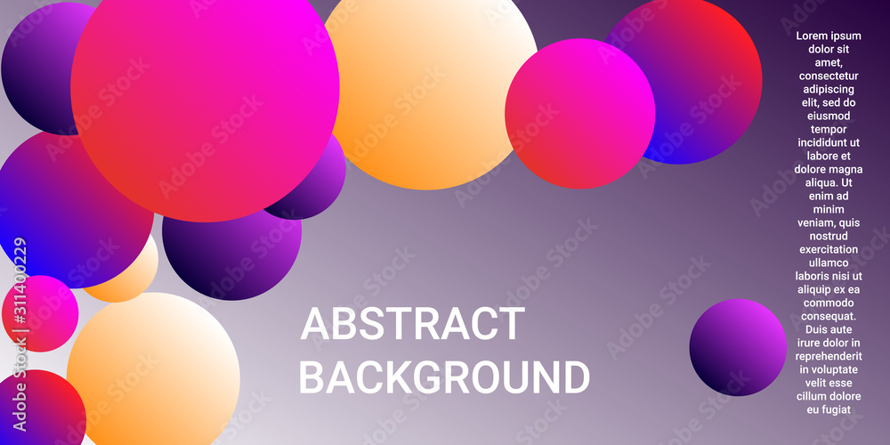Gradients of balls shapes. Gradients of balls shapes.