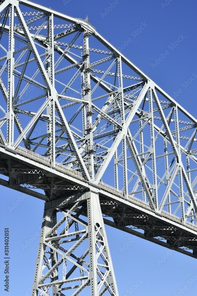 Portland Bridge over Columbia River Portland Bridge over Columbia River