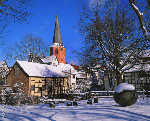 Winter in Michelstadt photo