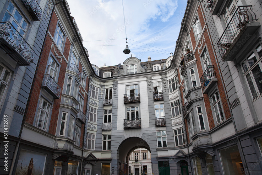 Fototapeta premium Copenhagen architecture, Denmark