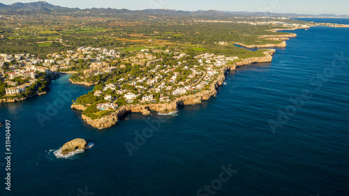 Fototapeta Naklejka Na Ścianę i Meble -  the Bay of Cala Ferrera Majorca, Spain