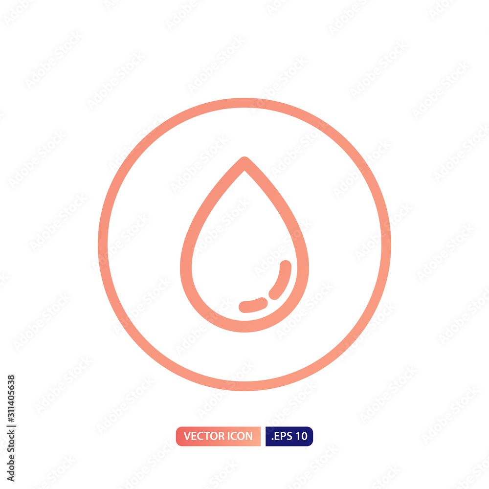 blood icon in outline gradient style. Vector logo design template. Modern design icon, symbol, logo and illustration. Vector graphics illustration and editable stroke. Isolated on white background. blood icon in outline gradient style. Vector logo design template. Modern design icon, symbol, logo and illustration. Vector graphics illustration and editable stroke. Isolated on white background.