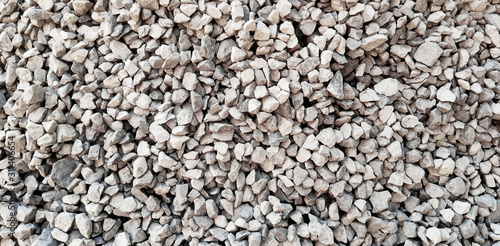 background of small gravel stones