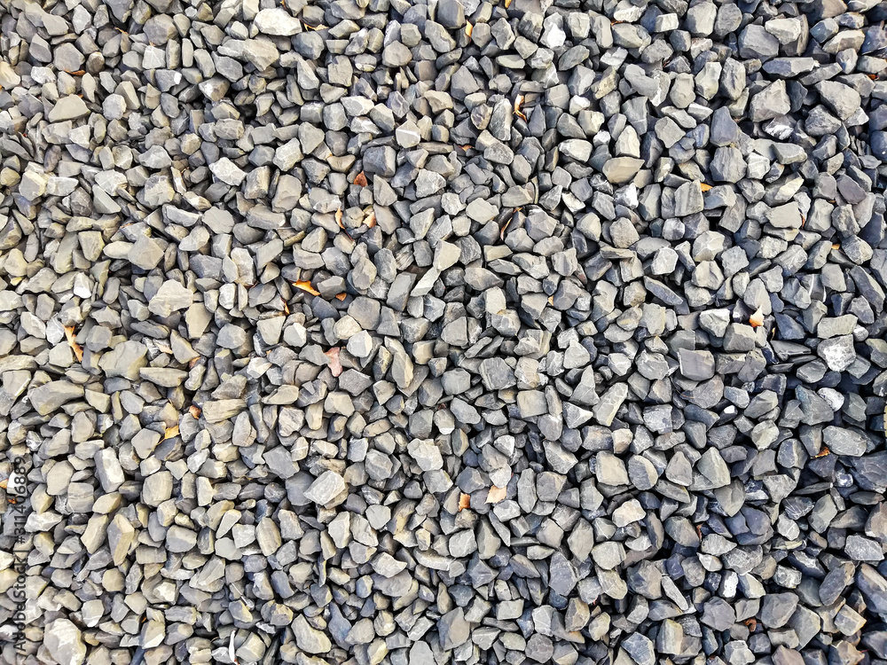 background of small gravel stones background of small gravel stones