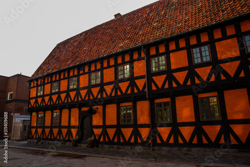 Helsingborg, Sweden: Jacob Hansens Hus is the oldest house in the swedish city of Helsingborg photo
