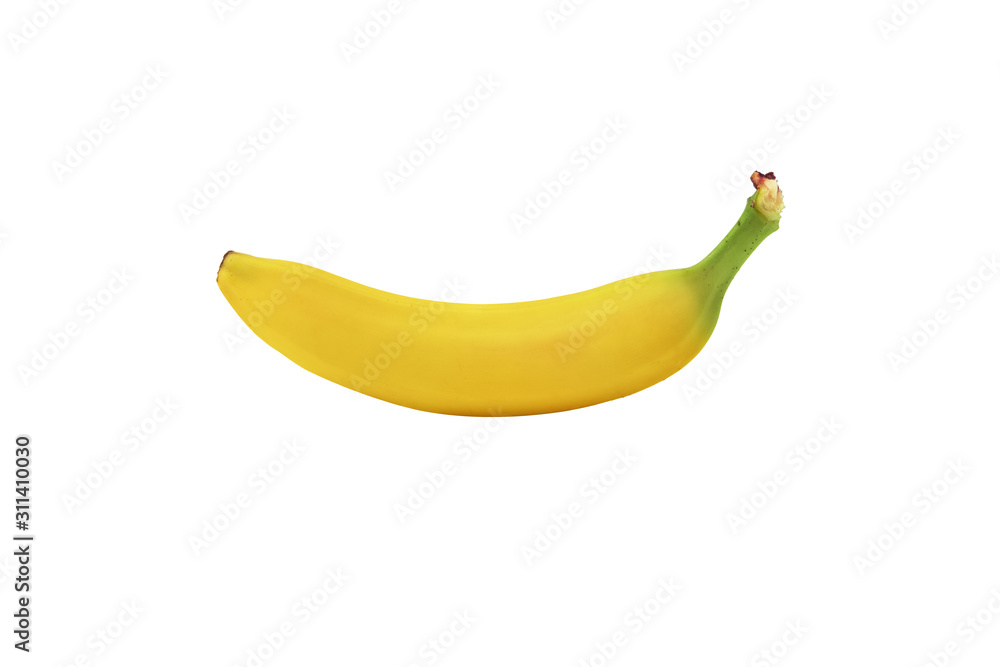 ripe banana isolated on white background ripe banana isolated on white background