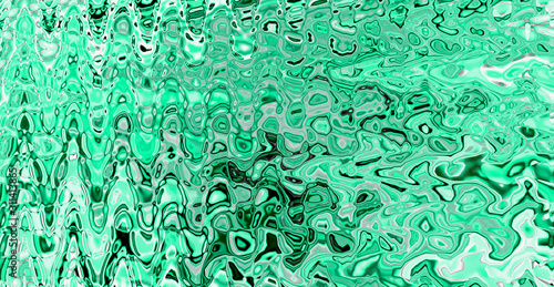Teal blue watercolor texture with circles and dots abstract background