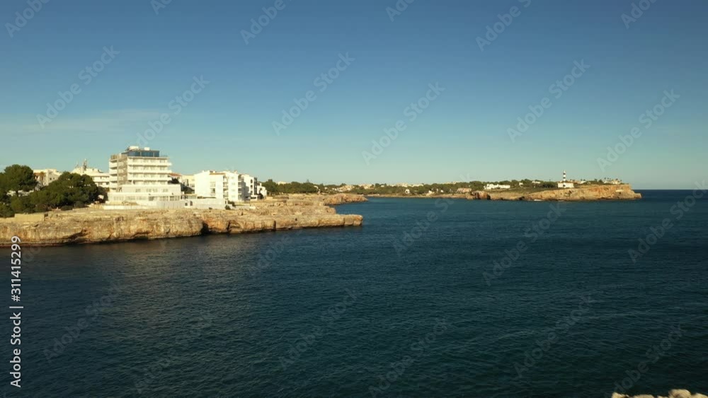 the Bay of Cala Ferrera Majorca, Spain the Bay of Cala Ferrera Majorca, Spain