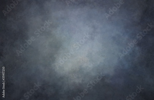 Blue dotted grunge texture, background