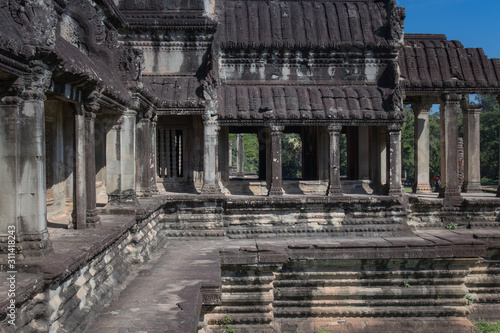 temple in angkor cambodia