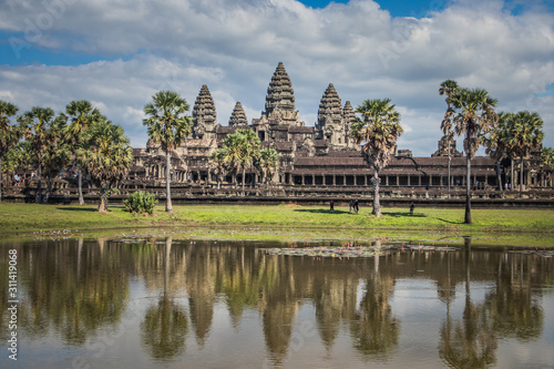 temple in angkor cambodia