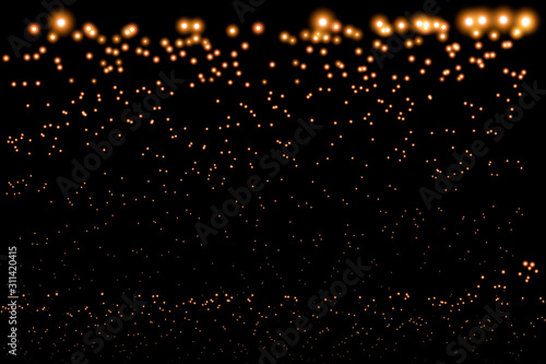 A white, blazing light explodes. A new illustration for cool decor with radiant sparkles. A bright star. Transparent glitter gradient, a bright flash. Glare texture.