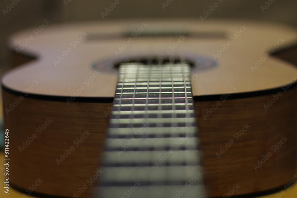 Fototapeta premium instrument guitar and strings