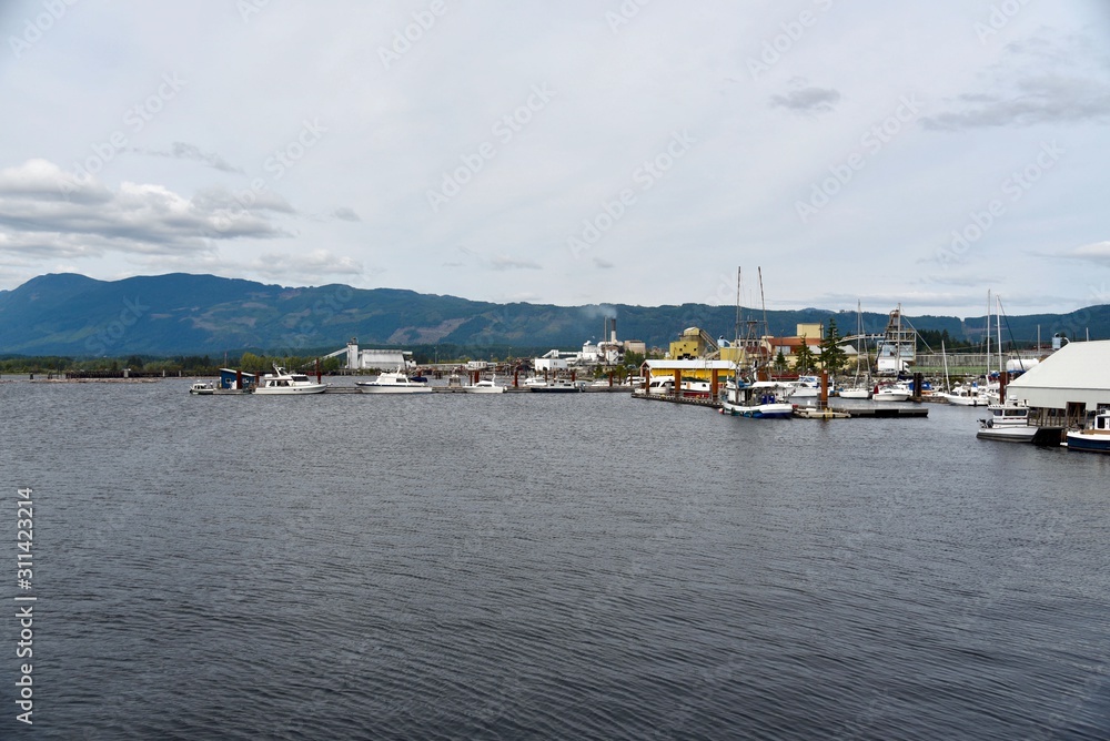 Fototapeta premium boats in the harbor